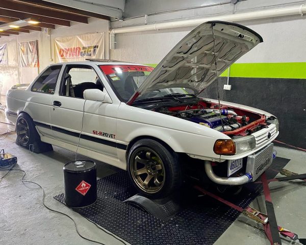 Nissan Sentra B13 SR20 en Dyno Donga Racing