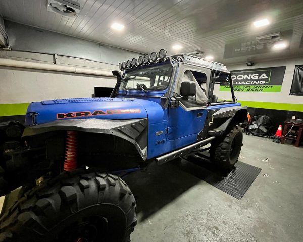 Jeep "El Kraken" e en Dyno Donga Racing