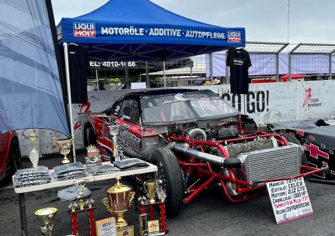 Toyota Celica 2JZ GTE de Donga Racing campeón centroamericano en exhibición WEKDAY 2023