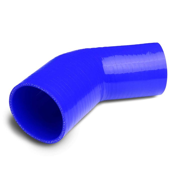 Codo de Silicon de 3" en 45° Azul - Image 1