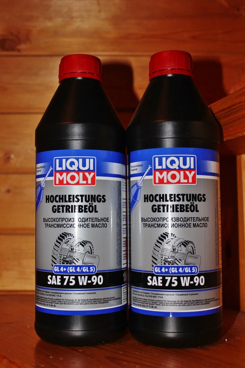 LIQUI MOLY 4434 (GL4+) SAE 75W-90 Aceite para engranajes (1L) - Image 1