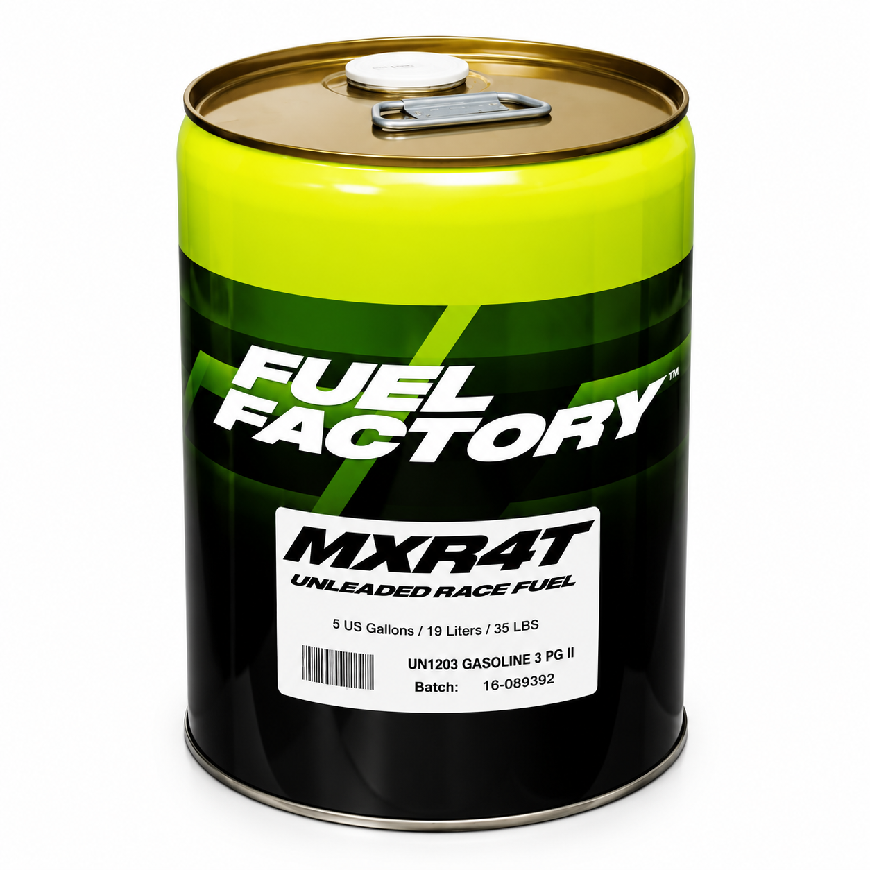 Racing Fuel Factory 05MXR4TPX Gasolina de competición Fuel Factory MXR 4T de 97 octanos, 5 galones